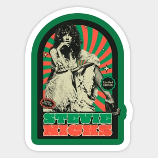 Stevie Nicks History - LIMITED EDITION VINTAGE RETRO STYLE - POPART Sticker